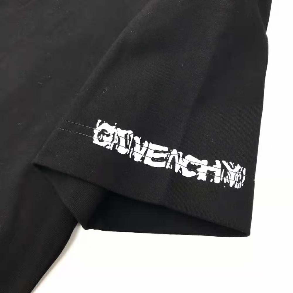 Givenchy Ceramic Print Slim Fit T-shirt Light Blue