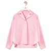 Loewe Women Anagram Pyjama Blouse in Cotton-Pink