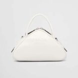 Prada Women Leather Prada Triangle Bag-White