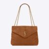 Saint Laurent YSL Women Loulou Medium Bag in Y-Quilted Suede 11 Saint Laurent YSL Women Loulou Medium Bag in Y-Quilted Suede