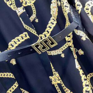 Versace Chain Print Sweatshirt Dress Eur 42 /US 8