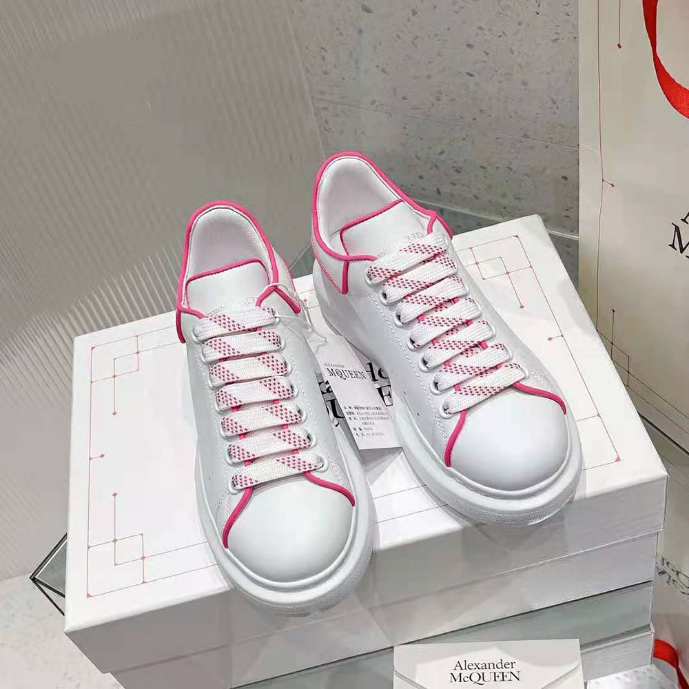 Alexander McQueen Neon Pink Toddler Trainers Shoes - Size UK 9 - EUR 27 |  eBay