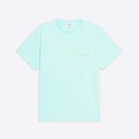 Balenciaga Women Logo T-shirt Medium Fit in Green
