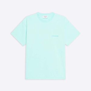 Balenciaga Women Logo T-shirt Medium Fit in Green