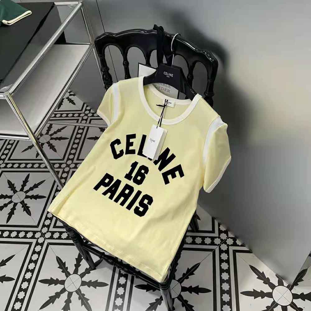 Celine Paris Boxy T-Shirt