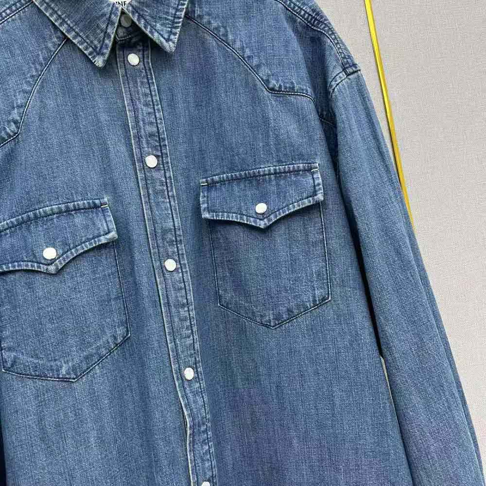 Celine Women Cowboy Painter Shirt in 