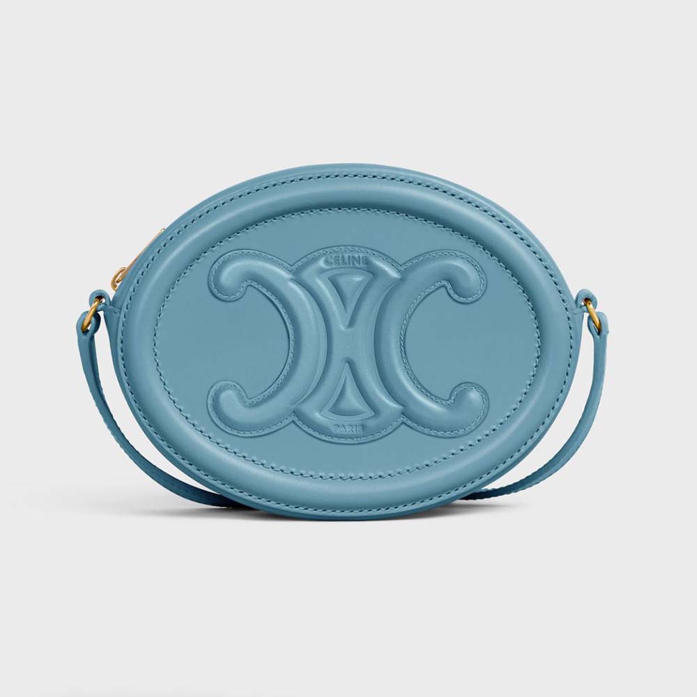 Take the Blue Pill - Celine Cuir Triomphe Oval Bag in denim calfskin 🪺 :  r/handbags