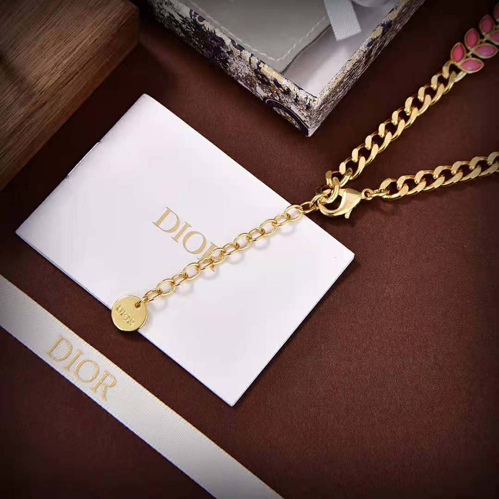 Dior - 30 Montaigne Choker Gold-finish Metal - Women Jewelry - Gift Ideas for Her