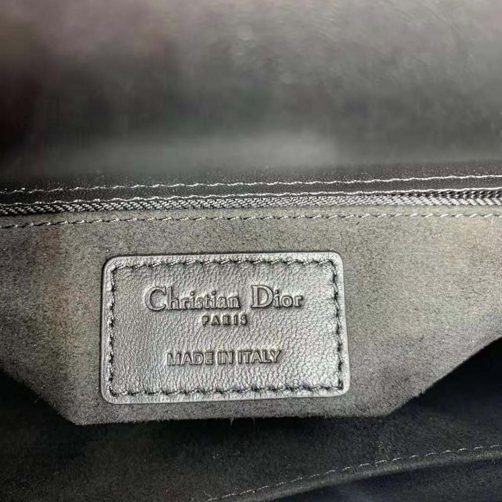 Christian Dior Mini Lady Dior Bag M0505SNEA_M900 , Black, One Size