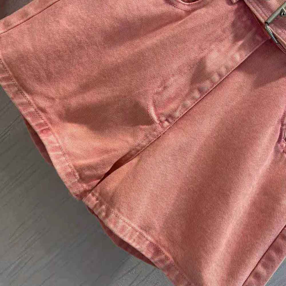 Dior Women Shorts Pink Cotton Denim 6 Dior Women Shorts Pink Cotton Denim - Image 6
