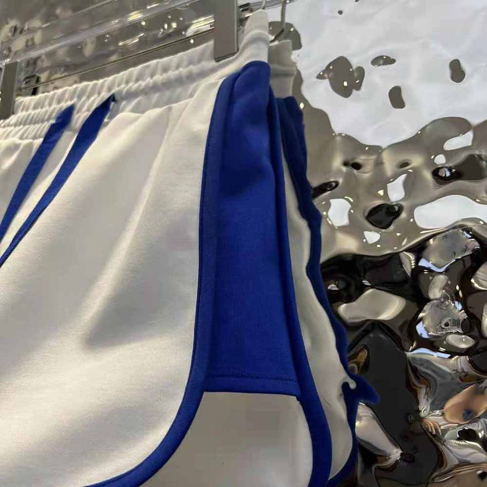 Christian Dior Blue/White Vibe Technical Cashmere Shorts F 36/US 4