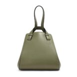 Loewe Women Hammock Nugget Bag in Nappa Calfskin-Green