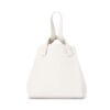 Loewe Women Hammock Nugget Bag in Nappa Calfskin-White