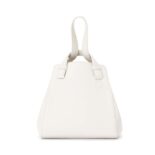 Loewe Women Hammock Nugget Bag in Nappa Calfskin-White