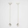 Prada Women Crystal Logo Jewels AirPods Pendant Earrings 11 Prada Women Crystal Logo Jewels AirPods Pendant Earrings