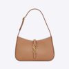 Saint Laurent YSL Women Le 5 A 7 Hobo Bag in Vegetable-Tanned Leather-Sandy