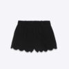 Saint Laurent YSL Women Mini Shorts in Boucle Tweed