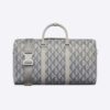 Dior Men Lingot 50 Duffle Bag Dior Gray CD Diamond Canvas
