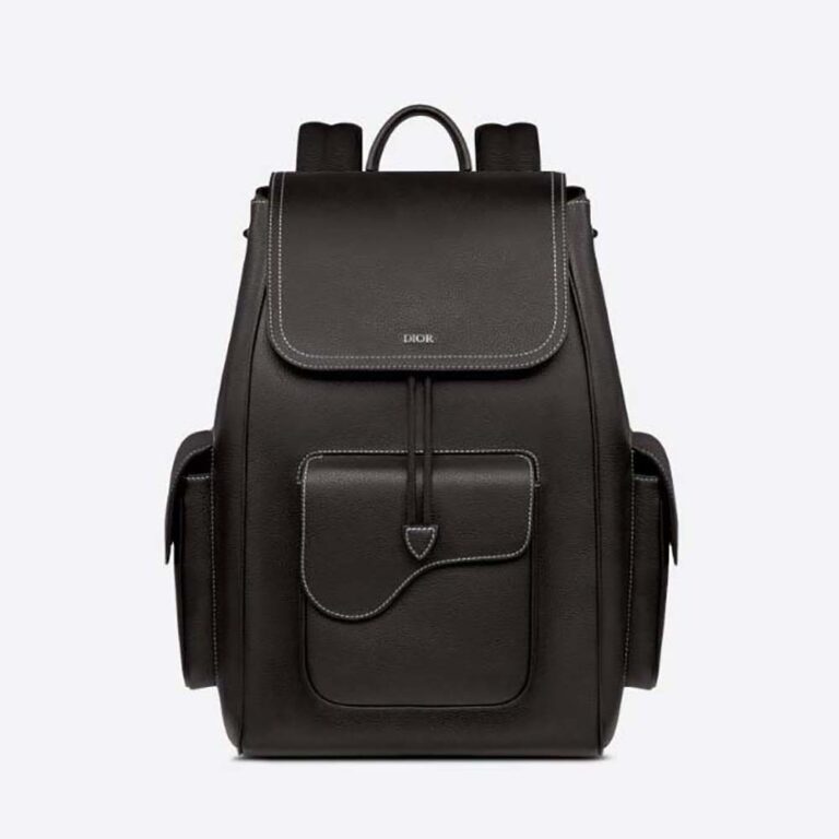 Dior Men Motion Backpack Black Dior Oblique Mirage Technical Fabric and