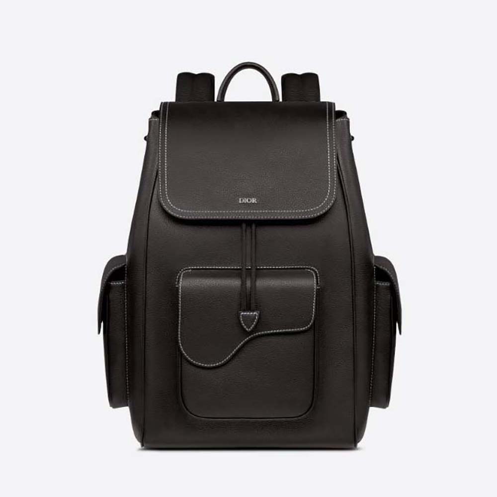 Dior Men Motion Backpack Black Dior Oblique Mirage Technical Fabric and