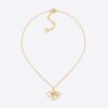 Dior Women Dio(r)evolution Necklace Gold-Finish Metal with a White Resin Pearl