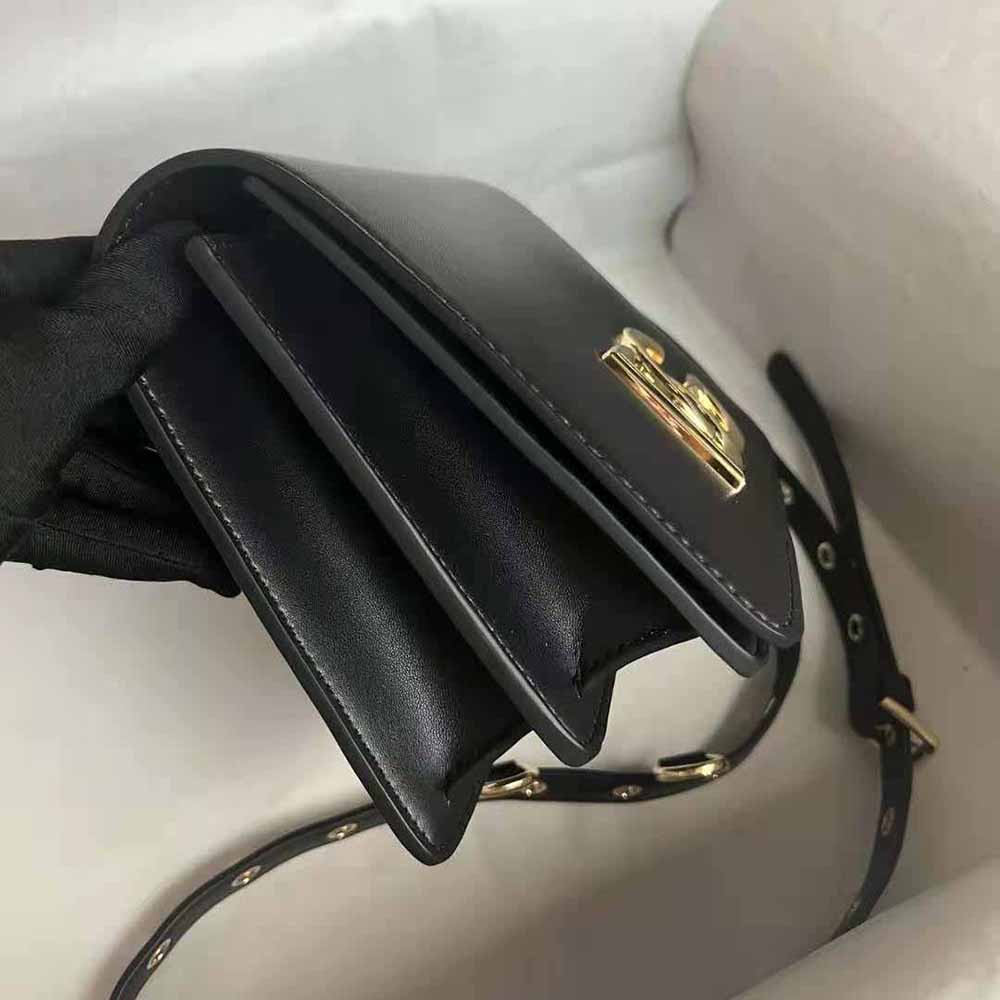 Dolce Gabbana D&G Women Calfskin Crossbody 3.5 Bag-Black 7 Dolce Gabbana D&G Women Calfskin Crossbody 3.5 Bag-Black - Image 7