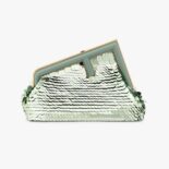 Fendi Women First Small Green Sequinned Bag