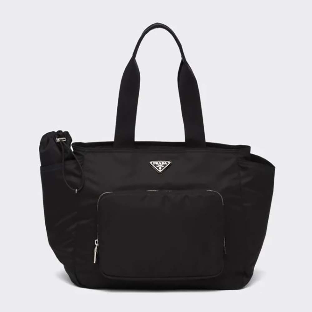 Prada Women ReNylon Baby Bag with ReNylon logoPrint liningBlack