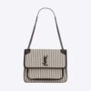Saint Laurent YSL Women Niki Medium Chain Bag in Canvas-Black 11 Saint Laurent YSL Women Niki Medium Chain Bag in Canvas-Black