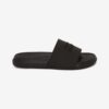 Alexander Mcqueen Unisex Pool Slide in Black