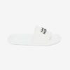 Alexander Mcqueen Unisex Pool Slide in WhiteBlack