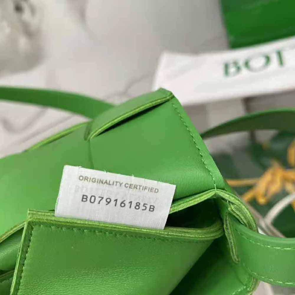 Bottega Veneta Women Cassette Intreccio Leather Cross-Body Bag-Green 10 Bottega Veneta Women Cassette Intreccio Leather Cross-Body Bag-Green - Image 10