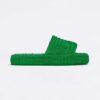 Bottega Veneta Women Resort Sponge in 35mm Heel Height-Green