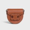 Celine Women Mini Besace Cuir Triomphe in Smooth Calfskin-Brown