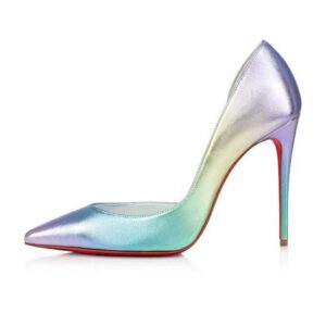 Christian Louboutin Women Lriza 100 mm Heel Height-Purple