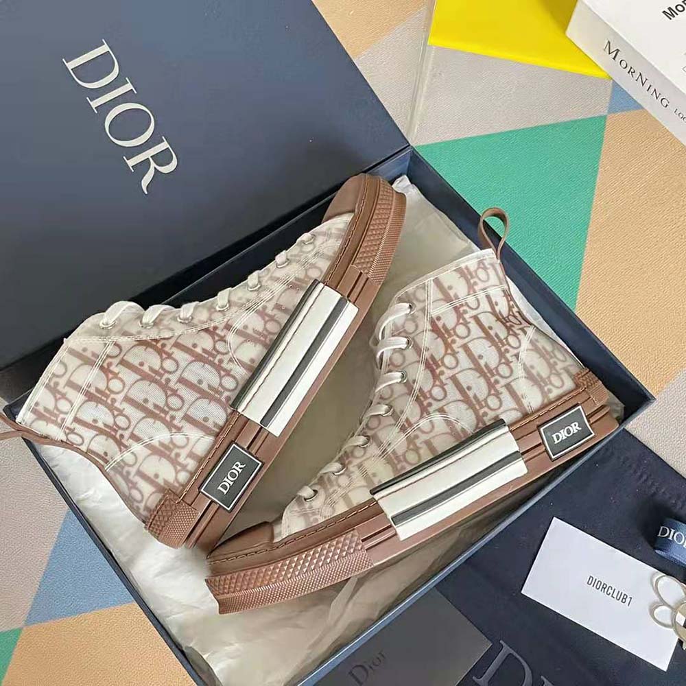 B23 High-Top Sneaker Coffee Dior Oblique Canvas in 2023  Gucci messenger  bags, Messenger bag men, Small messenger bag