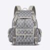 Dior Men Hit the Road Backpack Dior Gray CD Diamond Canvas 12 Dior Men Hit the Road Backpack Dior Gray CD Diamond Canvas