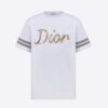 Dior Men Relaxed-Fit T-shirt White Organic Cotton Compact Jersey
