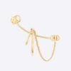 Dior Women 30 Montaigne Ear Jewelry Gold-Finish Metal 12 Dior Women 30 Montaigne Ear Jewelry Gold-Finish Metal