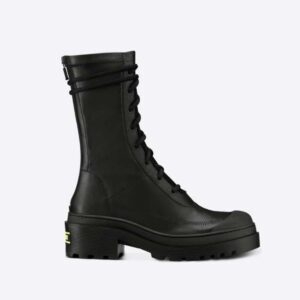 Dior Women Arcade Ankle Boot Black Stretch Lambskin