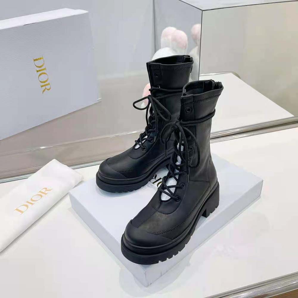 Dior Black Stretch Lambskin Arcade Boots – MILNY PARLON