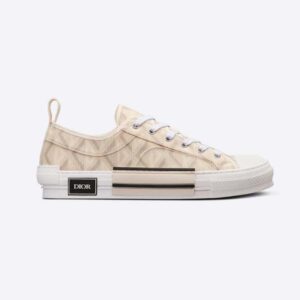 Dior Women B23 Low-Top Sneaker Natural CD Diamond Canvas