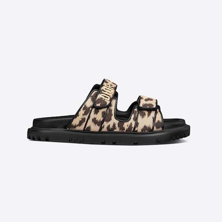 Dior Women DiorAct Slide Black Lambskin