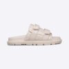 Dior Women Dio(r)evolution Slide White Quilted Cannage Calfskin