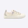 Dior Women Walk N Dior Sneaker White Canvas and Suede Calfskin