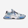 Dolce Gabbana D&G Unisex Mixed-Material Airmaster Sneakers-Blue