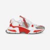 Dolce Gabbana D&G Unisex Mixed-Material Airmaster Sneakers-Red 12 Dolce Gabbana D&G Unisex Mixed-Material Airmaster Sneakers-Red
