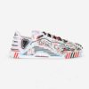 Dolce Gabbana D&G Unisex Mixed-Materials New York NS1 Slip-on Sneakers 11 Dolce Gabbana D&G Unisex Mixed-Materials New York NS1 Slip-on Sneakers