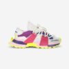 Dolce Gabbana D&G Women Mixed-Material Space Sneakers-Purple 10 Dolce Gabbana D&G Women Mixed-Material Space Sneakers-Purple