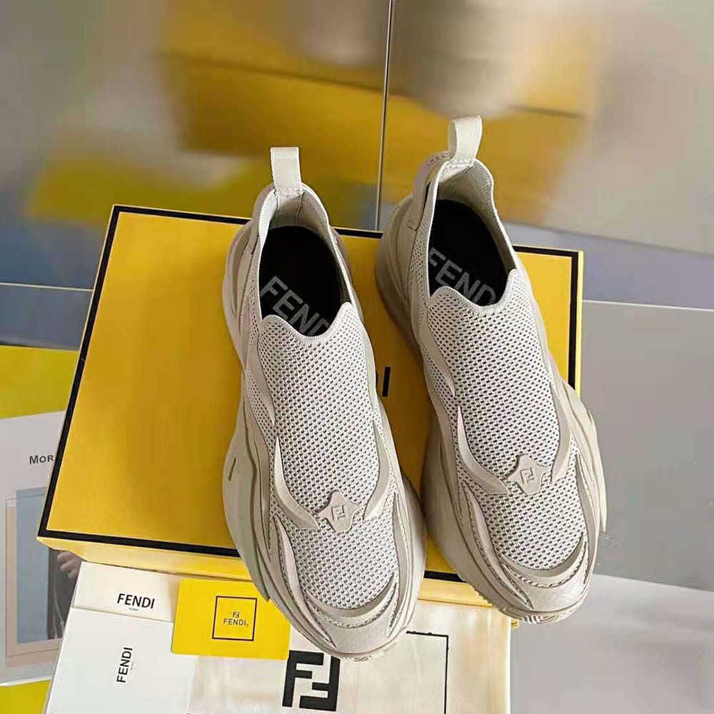 Fendi, Shoes, Fendi Tech Mesh Running Sneakers Yellow